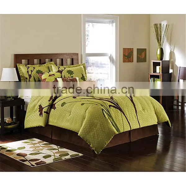 Embroidery Applique Pleated Duvet Cover photo-6