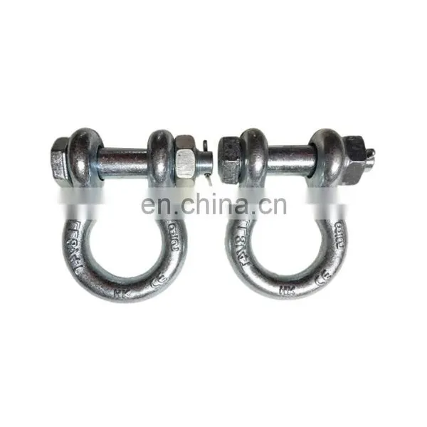 Stainless Steel Snap Recovery Paracord Towing Bow Shackle