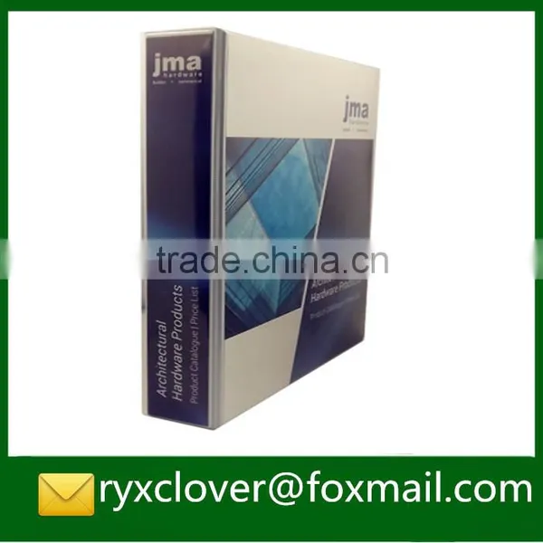 Hot Selling PVC Plastic Cover Ring Binder Document Folder photo-2