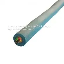 Pu PUR Power Supply Plus Optical Fiber Plus Twisted Pair Shielded 485 Signal Cable Zero Buoyancy Anti-seawater Corrosion Integrated Line Underwater Robot ROV Cable photo-2