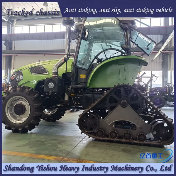 Tractor Track Chassis Modification With Good Waterproof Performance in Paddy Fields photo-5