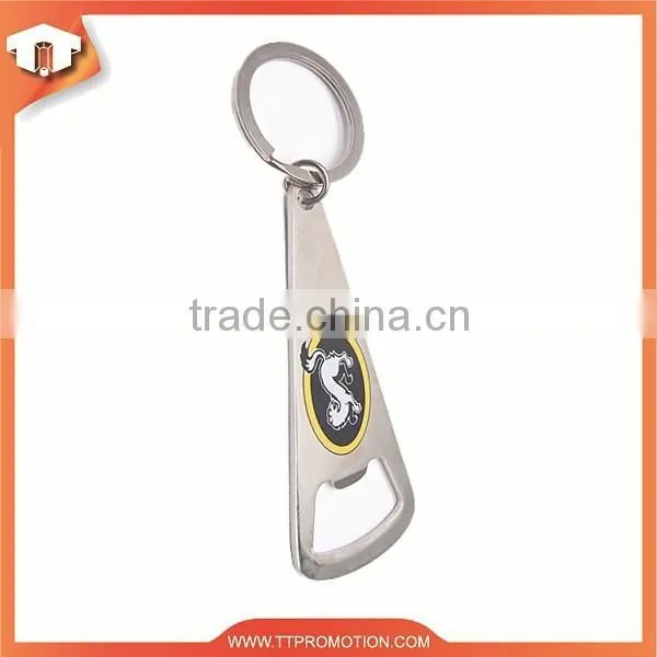 Manufacturer Custom Silver Animal Shape Bottle Opener Keychain photo-4