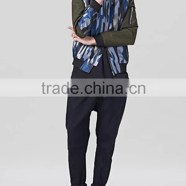 OEM Wholesale Mens Sublimation Printed Bomber Jackets photo-4