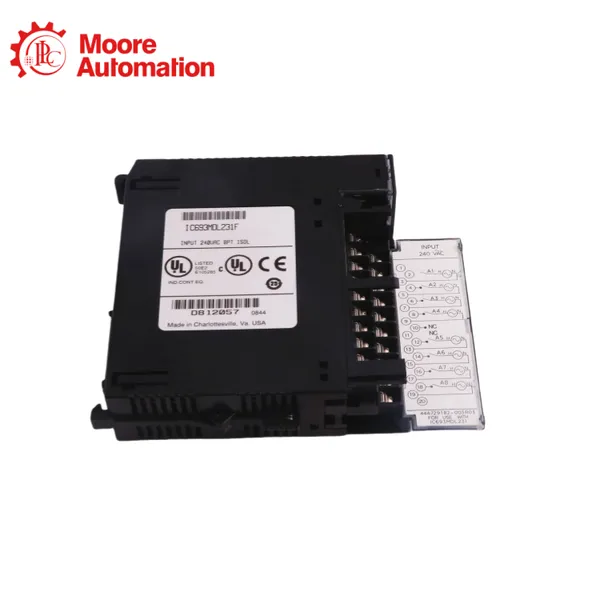 General Electric IC693MDL231 AC Isolated Input Module photo-3