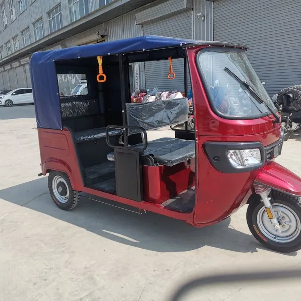 OEM 60V 1500W 3000w 5 Seats 7 Seats Electric Passenger Tricycle Electric Rickshaw With Long Range 150km photo-5