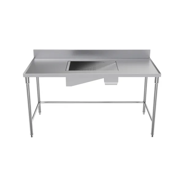 Customizable Working Table Commercial Adjustable Meat Processing Workbench photo-5