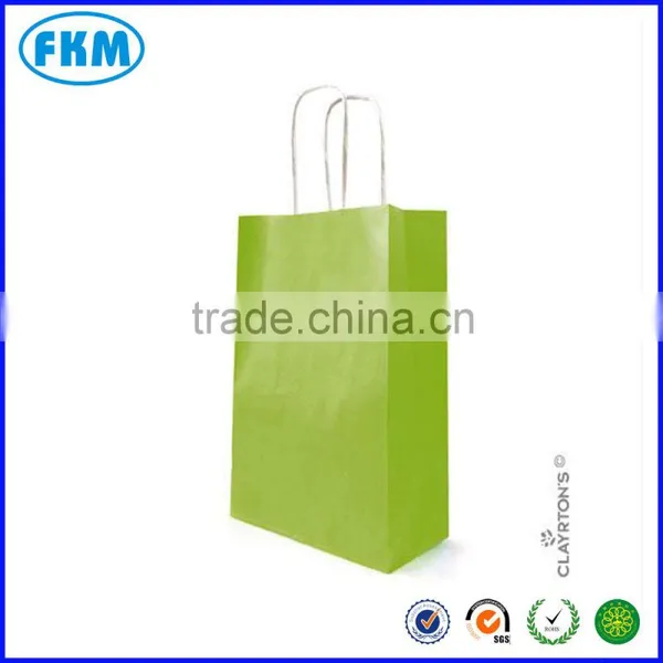 10, 50 Small, Medium, Large Kraft Twist Handle Paper Carrier Bags All Colours Quality Choice photo-2