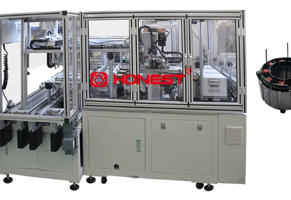 Segmented Stator Winding Machine