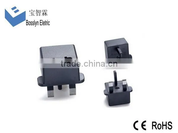 CE ROHS Approved US Japan China Type A Type B Type C to UK Ireland Singapore Bahrain Type G Plug Travel Adapter Converter photo-3