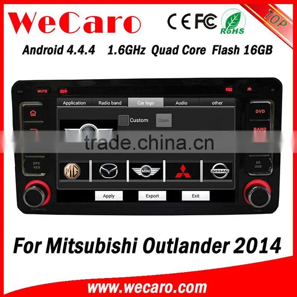 Wecaro WC-MO6238 Android 4.4.4 Car GPS for Mitsubishi Outlander Android Car Dvd 2014 3G Wifi Playstore photo-4