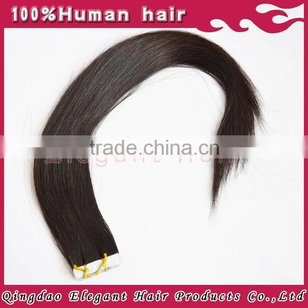 6A100% Human Hair High Quality Popular Cheap Wholesale 2.5g/piece 24" Tape in Hair Extension photo-4