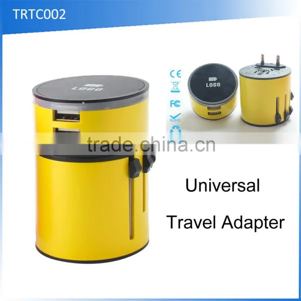 (110128) Best Promotional Gift International Universal Travel Adapter With Usb Port Quality Choice photo-2