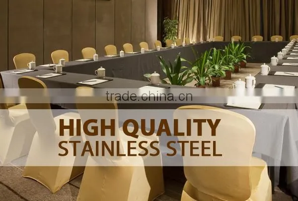 Hotel Dining Room Meeting Room Multiple Use Anti Collision Folding Table photo-2