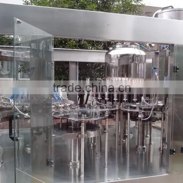 Food Sanitary Stainless Steel XGF-18-18-6 Model Drinking Water Washing Filling Capping Machine photo-3