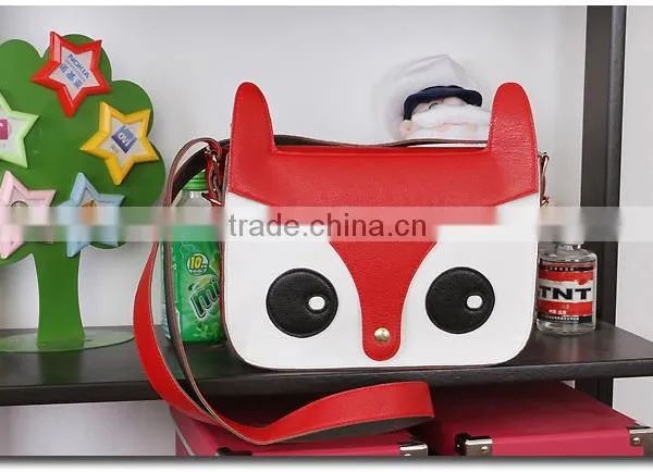 New Sweet pu Messenger Bag Ladies Fashion Fox Shoulder Bag Handbag Yiwu photo-6