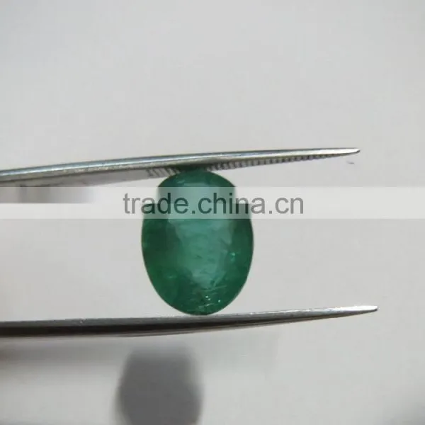 4.10 Carats SUPER Quality Zambian NATURAL UNTREATED Emerald Oval Cut Gemstones photo-4