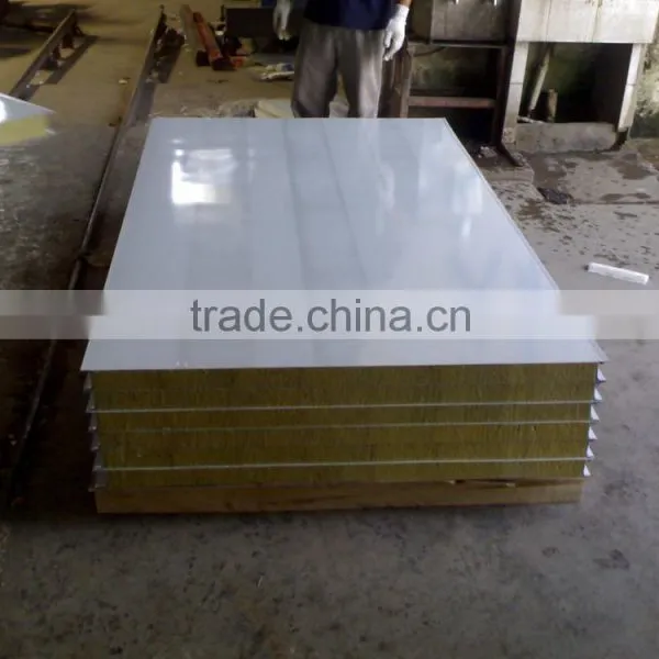 Factory Price Rockwool Sandwich Panel Type With Good Quality