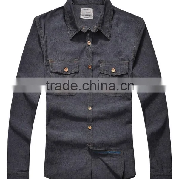 New Design Cotton Shirts , Wholesale Mens Dress Shirts photo-3