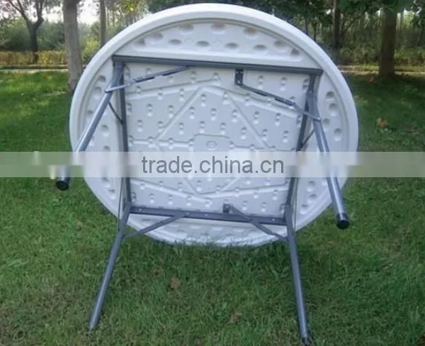 Graceful Round Plastic Folding Dining Table Outdoor photo-6