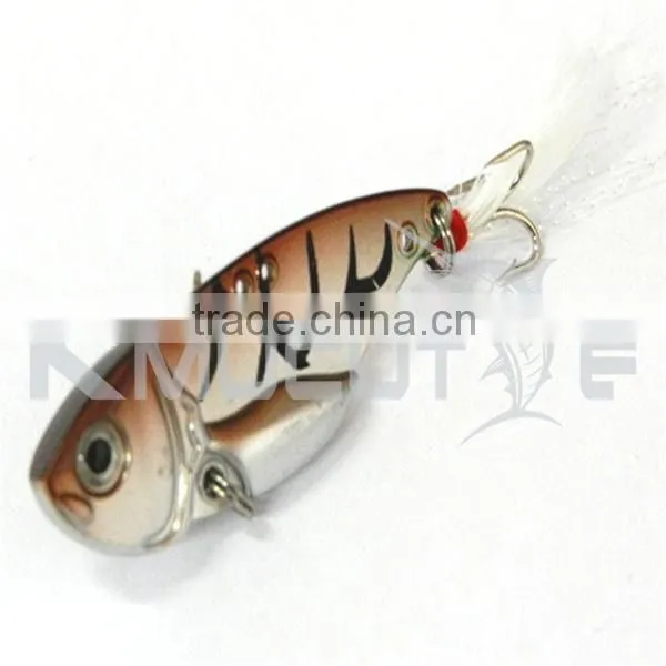 Chentilly CH14LP24 Metal VIB Fishing Lure 5.5cm 11g Metal Bait Feather Hook Metal Blade VIB Fishing Lure photo-4
