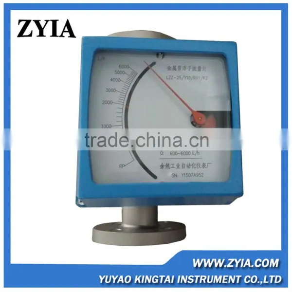 China Manufacturer Dn25 SS Alarm Limit Switch High Temperature Gas Flow Meter
