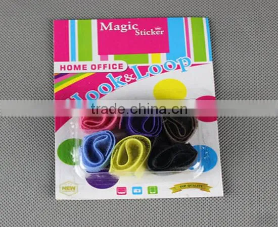 Nylon Reusable Magic Tape Back to Back Hook and Loop Cable Tie photo-4