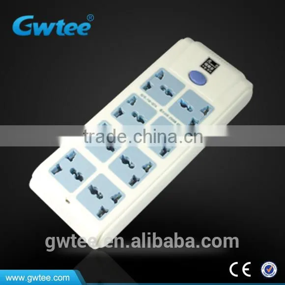 10 Gang Universal European Round Pin Socket FXD-328 photo-2