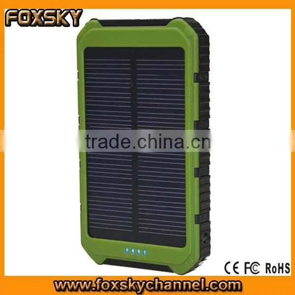 Fast Charging Solar Power Bank 10000mah for Phone MP3 Laptop Camera photo-2