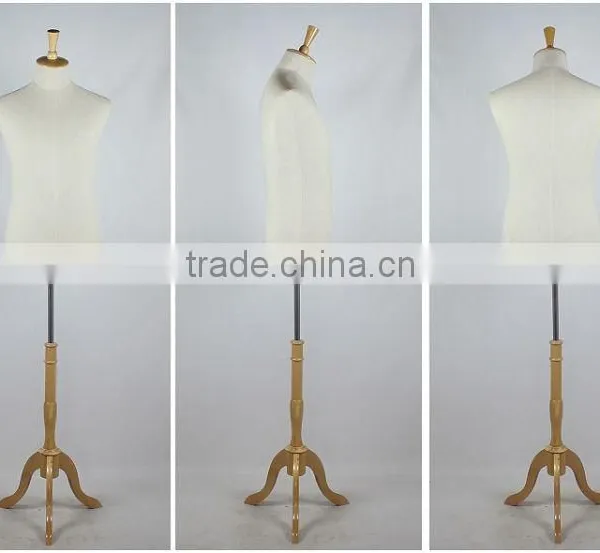 Torso Male Mannequins With Wood Base Mannequin photo-3