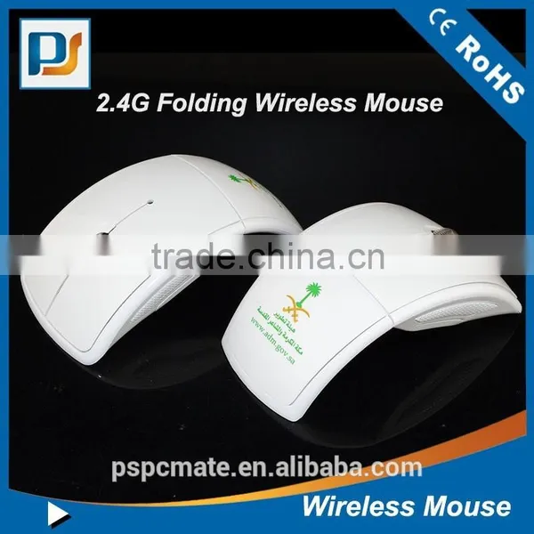 2015 Super Selling Folding Custom Logo Cheap 2.4ghz Usb Optical Wireless Mouse photo-6