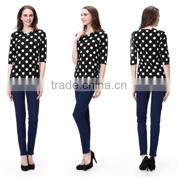 High Quality Designed Long Sleeve With Side Vent Top For Women photo-2