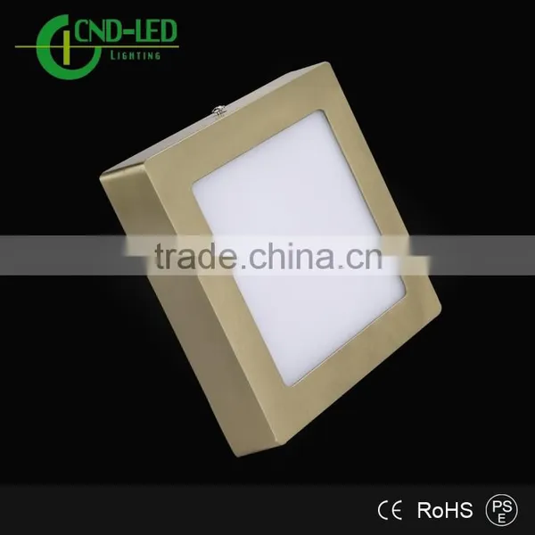 White Black Golden Color New Type Surface Mounted Led Panel Light photo-4