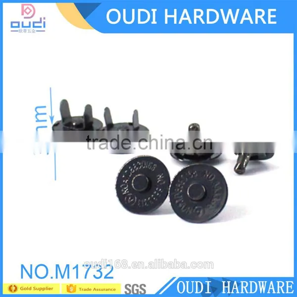 14mm Copper Customized Garment,Stationery Accessories Hot Sale 14mm Magnetic Button Quality Choice