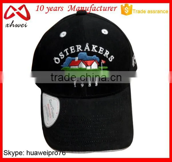 High Quality Custom Golf Baseball Curve Brim Cap and Hat photo-3