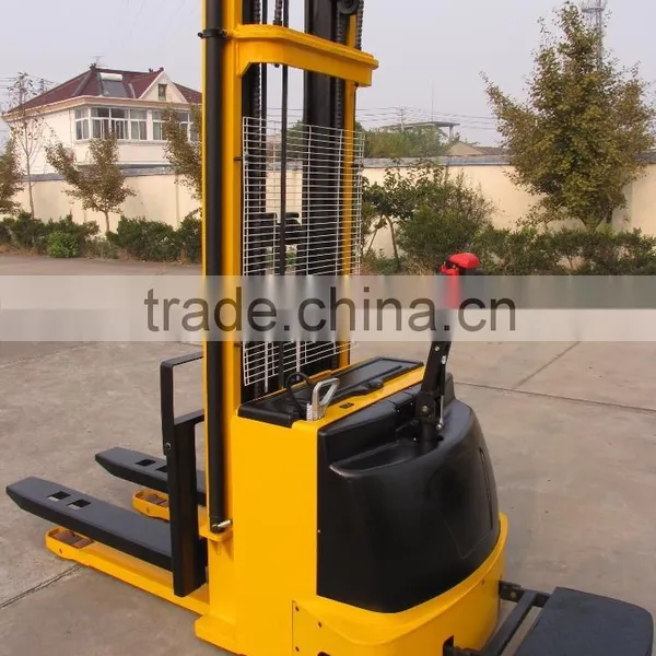3m Cargo Handling Small Electric Pallet Stacker Fork Lift photo-2