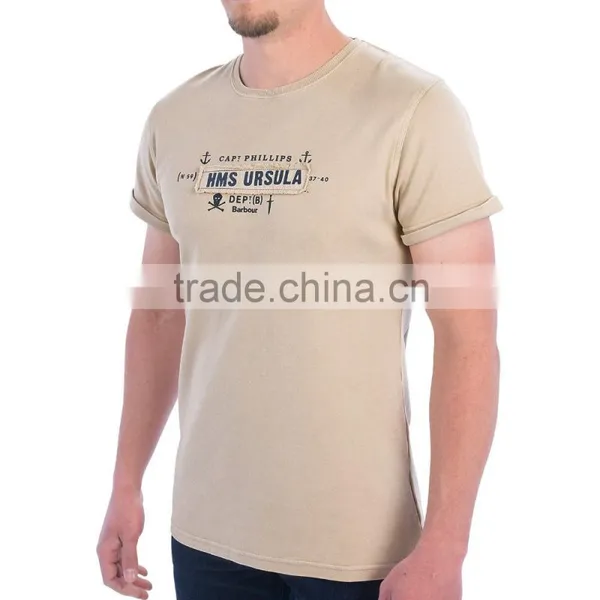 T Shirt- Custom Printed and Combed Soft Cotton Material