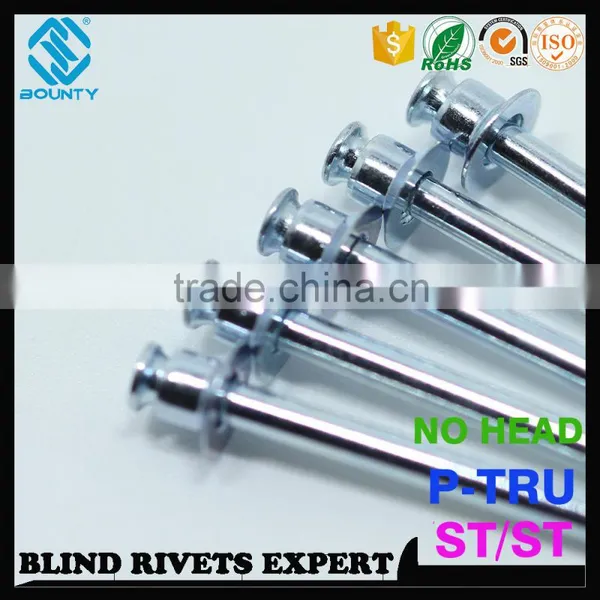HIGH QUALITY DOUBLE CSK COUNTERSUNK STEEL POP PULL THRU BLIND RIVETS FOR ELECTRONIC COMPONENTS photo-4