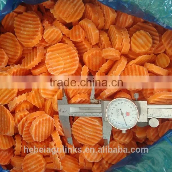2016 New Crop IQF Fresh Frozen Carrots