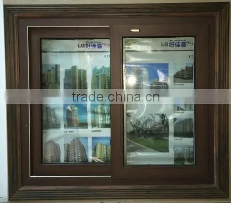 Wood Color Frame Cheap House Sliding Windows for Sale photo-6