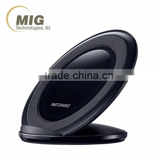 For Samsung Galaxy S7 S7 Edge Qi Fast Charger Wireless Phone Charger Stand PDA photo-3