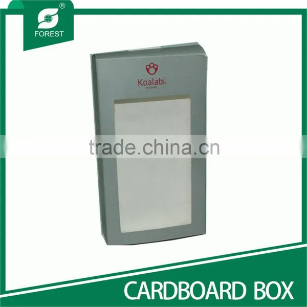 CUSTOMIAED CARDBOARD BOX WITH PVC WINDOW photo-5
