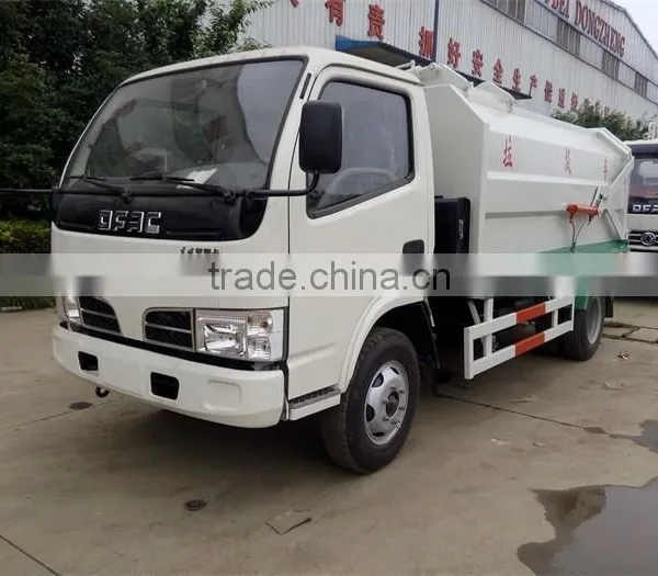 New Models Dongfeng Multifuction Seal Dump Garbage Trucks for Sale photo-4