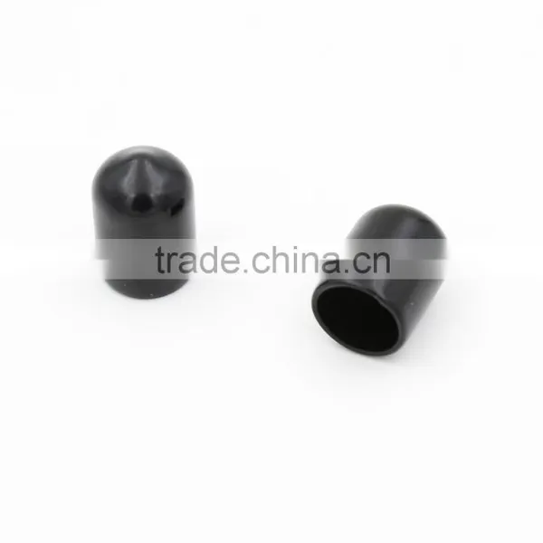 ID 50mm Height 30mm Black Grind Arenaceous Pvc End Fitting Caps for Pipe photo-5