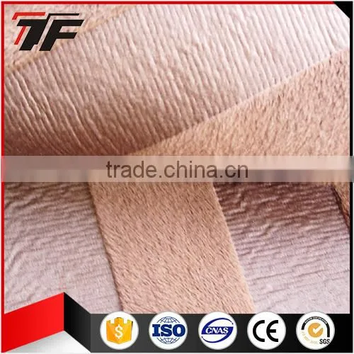 Polyester Embossed Micro Suede Velboa