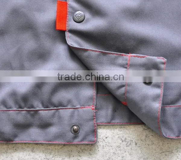 2014 Wholesale New High Quality Fashion Long Sleeves With Bib Pants European Labour Working Workwear photo-4
