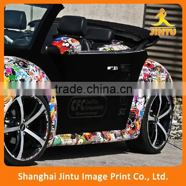 2016 For Custom Pvc Windshield Side Decor Design Window Decal Print Sample Vinyl Paper Car Modification Full Body photo-3