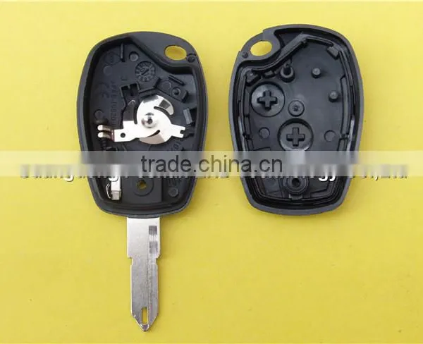 2 Button Key Case Replacement 206 Blade for Renault Megane Car Remote Key Blank Fob no Logo photo-5