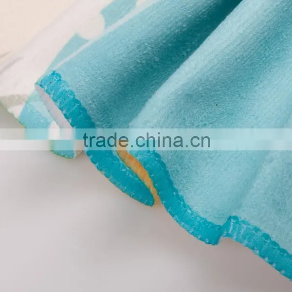 Newest Colors Faleless Custom Made Microfiber Beach Towel photo-4
