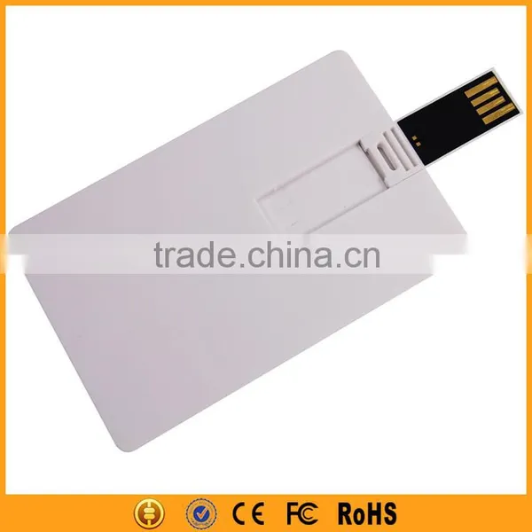 Best Business Gift Popular Plastic USB Flash Drive Card 8gb photo-2