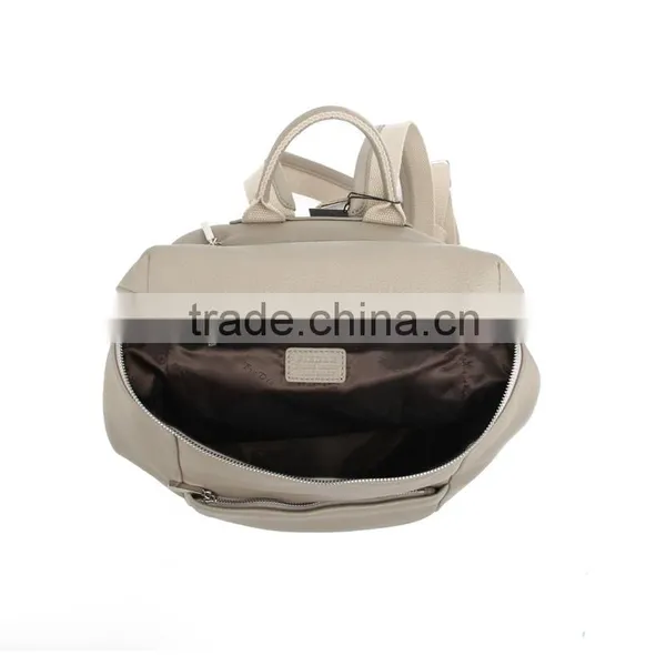 CSS1596-001 Wholesale Fashion Custom Women High School Genuine Cow Leather Backpack photo-5